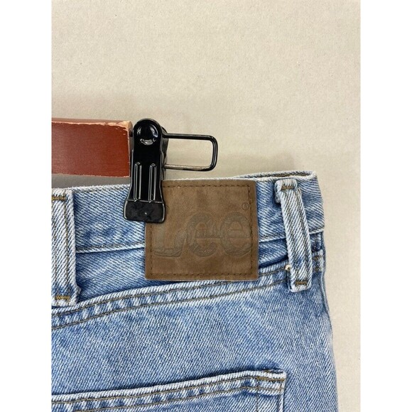 Lee Men's Size 36x30 Blue Relaxed Fit Straight Medium Wash Denim Jeans 2055516 - Picture 8 of 12